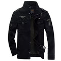 Vintage Inspired Military Combat Jacket for Men